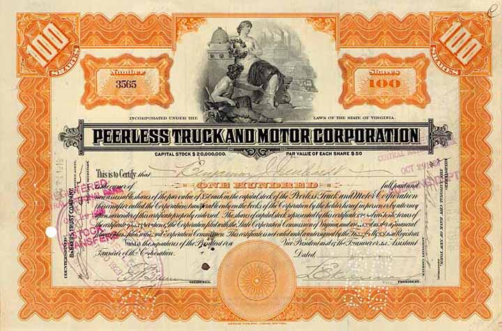 Peerless Truck and Motor Corp.