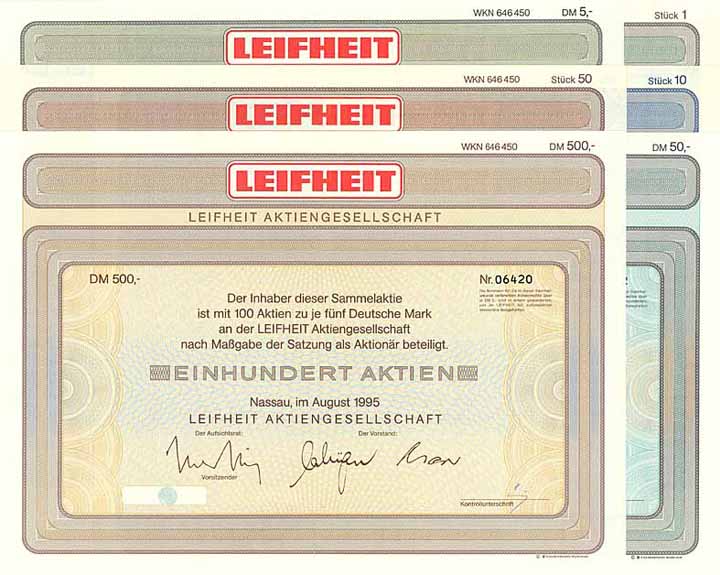 Leifheit AG (6 Stücke)
