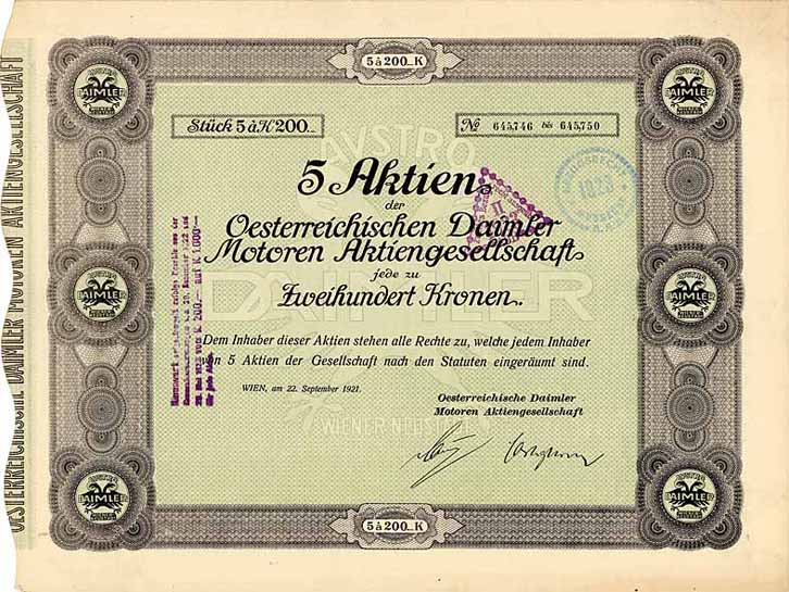 Oesterreichische Daimler Motoren AG