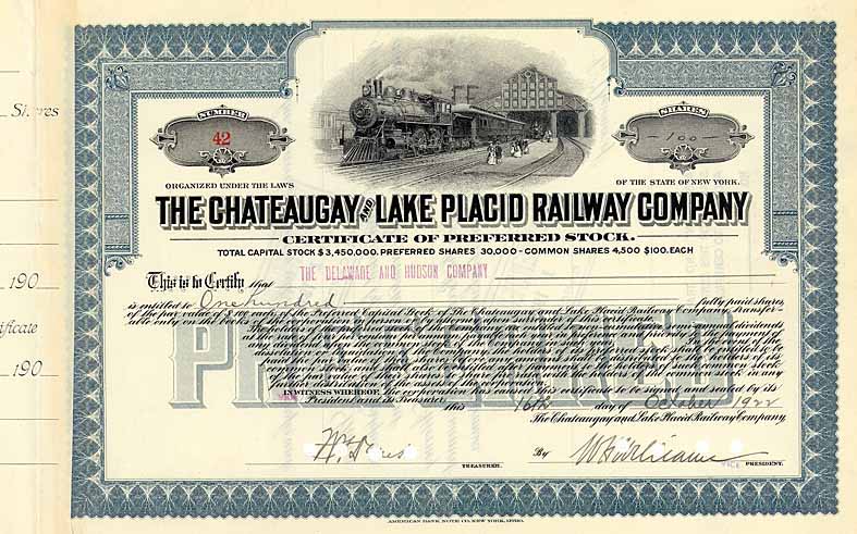 Chateaugay & Lake Placid Railway