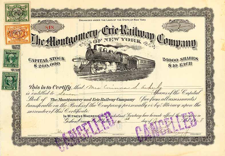 Montgomery & Erie Railway