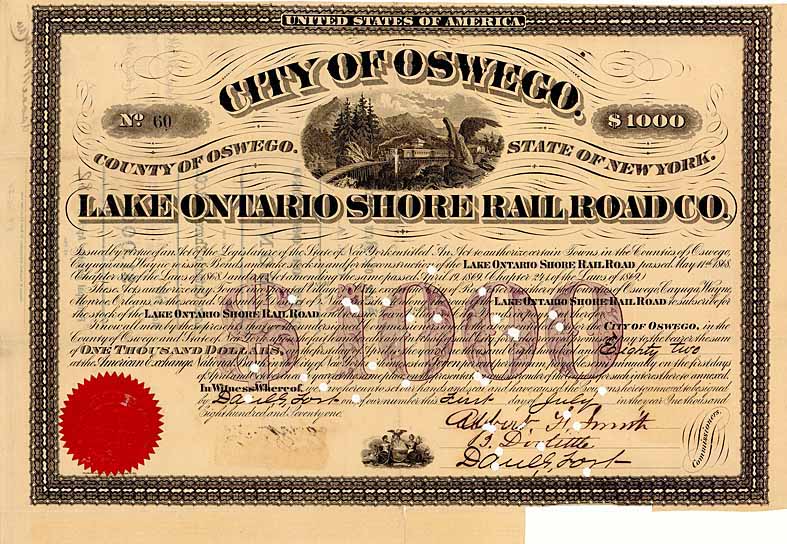 City of Oswego (Lake Ontario Shore Railroad)