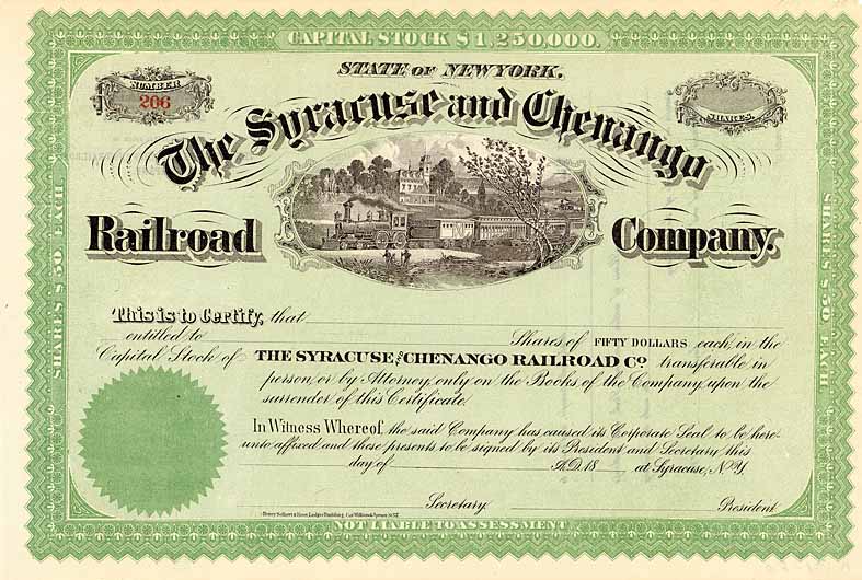 Syracuse & Chenango Railroad