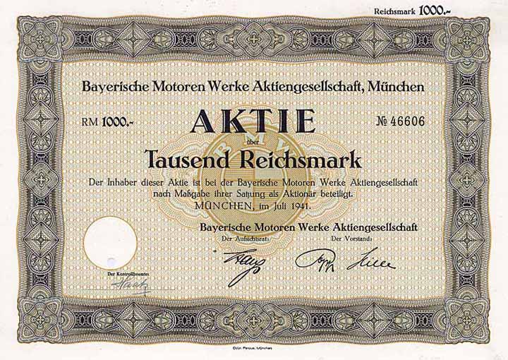 Bayerische Motoren Werke AG