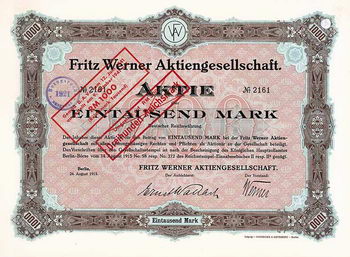 Fritz Werner AG