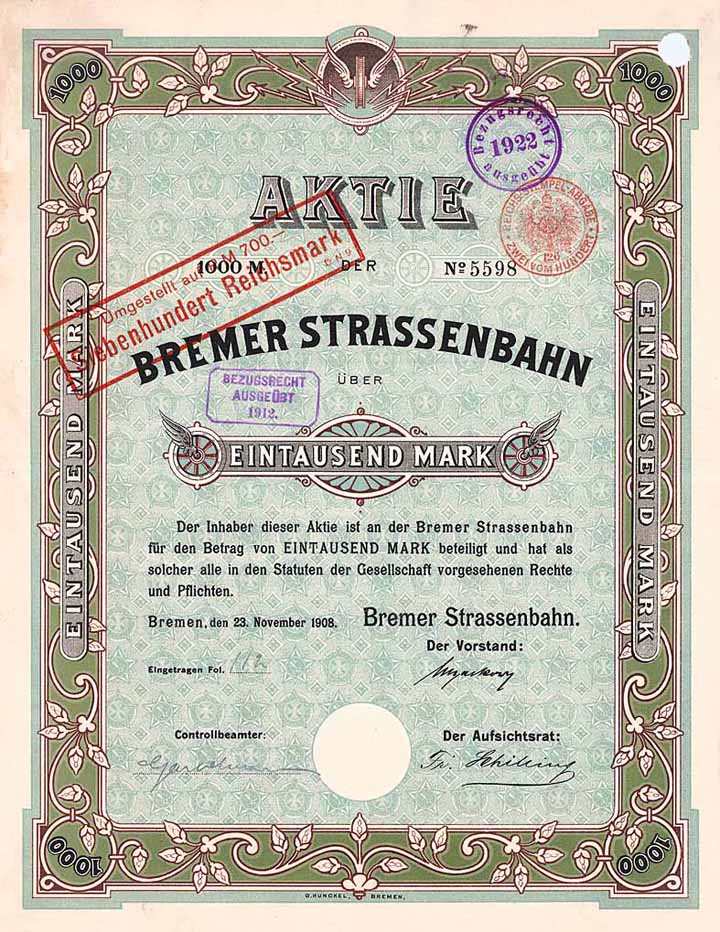 Bremer Strassenbahn