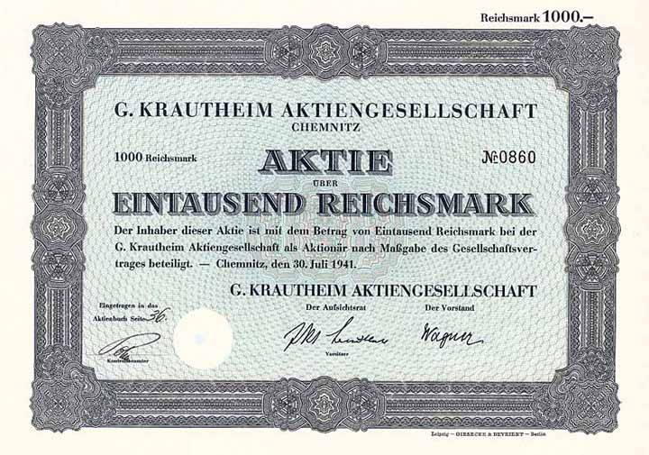 G. Krautheim AG