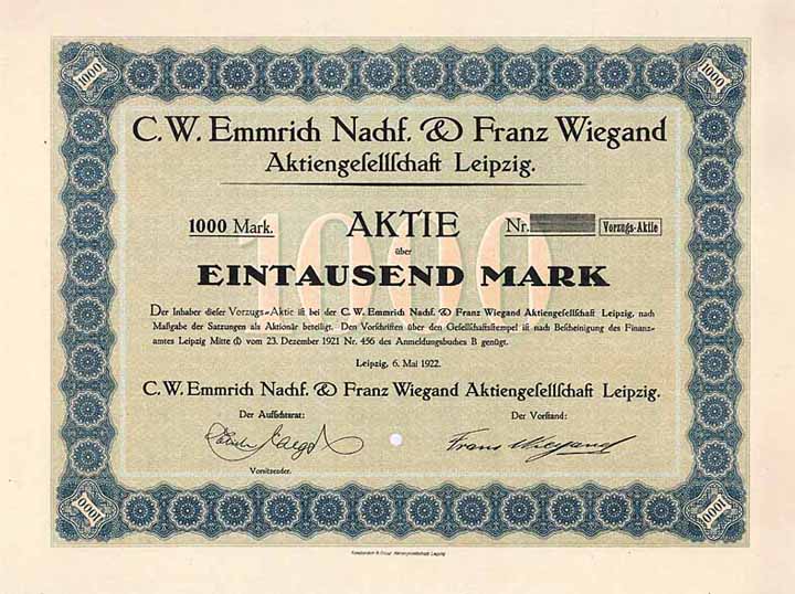 C. W. Emmrich Nachf. & Franz Wiegand AG