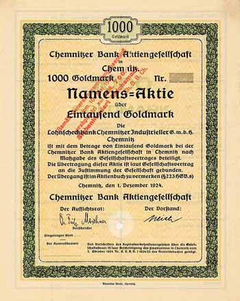 Chemnitzer Bank AG