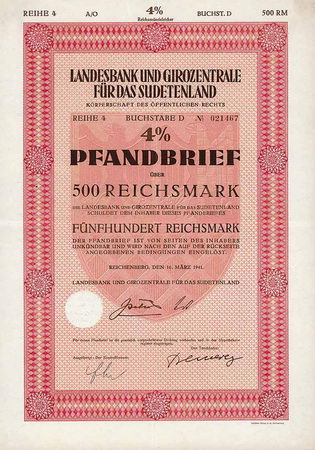 Landesbank und Girozentrale für Sudetenland