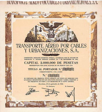 Transporte Aéreo por Cables y Urbanizaciones, S.A.