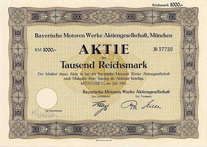 Bayerische Motoren Werke AG