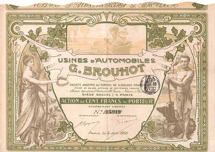 Usines d'Automobiles G. Brouhot S.A.