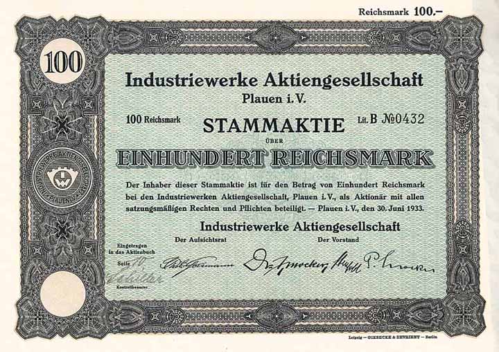 Industriewerke AG