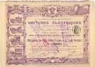 Cie. Parisienne des Voitures �lectriques (Proc�d�s Kri�ger)