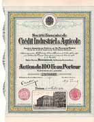 Soc. Franc. de Crdit Industriel & Agricole S.A.