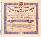 Produccion y Consumo de la Federacion de Exportadores de Naranjas de Valencia