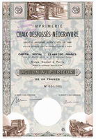 Imprimerie Chaix-Desfossés-Néogravure S.A.