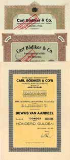 Carl Bdiker & Co. KGaA (3 Stcke)