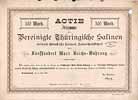 Vereinigte Th�ringische Salinen vormals Glenck'sche Salinen AG