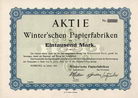 Winter'sche Papierfabriken