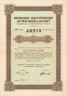 Bernhard Wachtendorf AG Fischgrohandel und Fischverwertung