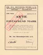 Dr. Jul. Renning-Werk AG - Spezialfabrik Elektr. Heiz- u. Kochapparate