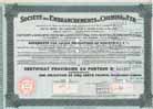 Soc. des Embranchements de Chemins de Fer