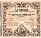 LA VIRGINIA Societ Industriale di Miniere in Valsassina, Presso Lecco Giacomo Streiff e Comp.