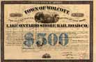 Town of Wolcott (Lake Ontario Shore Railroad)