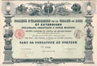 Soc. dlectricit de la Valle du Loir et Extensions (clairage, Chauffage & Force Motrice) S.A.