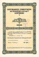 Dortmunder Cementwerk AG