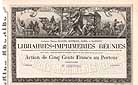 Librairies-Imprimeries Runies Anciennes Maisons Quantin, Motteroz, Morel et Marinet S.A.