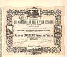 Cie. des C.d.F. a Voie troite de lOuest Rseau de Saumur