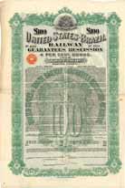United States of Brazil Railway Guarantees Rescission 4 % Bonds 1902