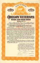 Oregon Veterans State Aid Gold Bond Ser. 3