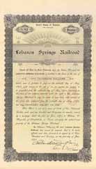 Lebanon Springs Railroad