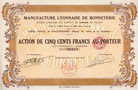 Manufacture Lyonnaise de Bonneterie S.A.