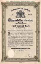 Grossherzogtum Hessen (V. Anleihe fr Eisenbahnzwecke)