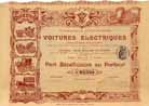 Cie. Parisienne des Voitures �lectriques (Proc�d�s Kri�ger)