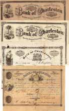 Bank of Charleston (4 Stücke)