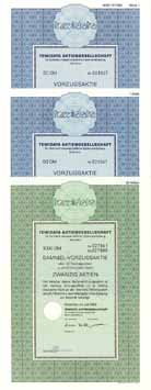 Tewidata AG fr technisch-wissenschaftliche Datenverarbeitung (3 Stcke)