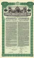 Hungarian Consolidated Municipal Loan