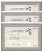 Konsortium AG Unternehmensbeteiligungsgesellschaft (3 Stcke)
