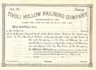 Tivoli Hollow Railroad