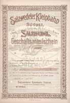 Salzwedeler Kleinbahn Sdost GmbH