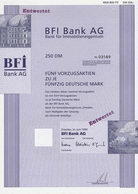 BFI Bank AG Bank f�r Immobilieneigentum