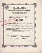 Gladbacher Rückversicherungs-AG (weißes Papier, ohne Stempel)