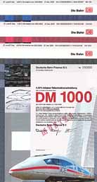 Deutsche Bahn Finance B.V. (3 Stcke)