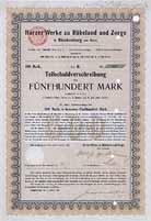 Harzer Werke zu R�beland und Zorge (ohne Umstellung)
